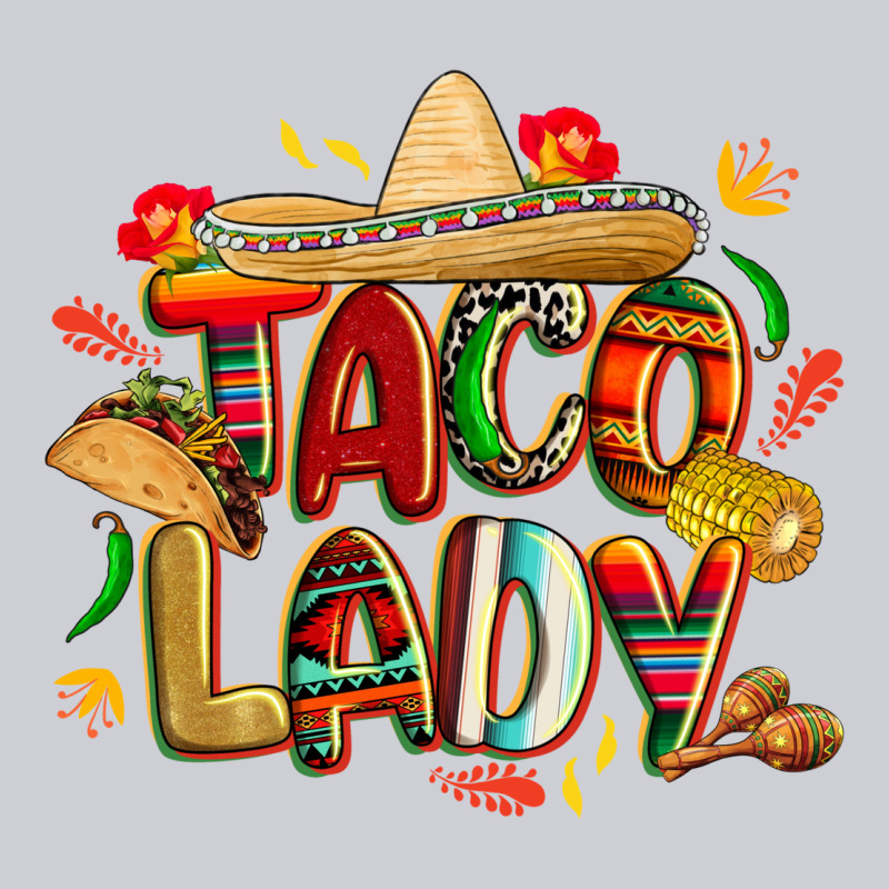 Cinco De Mayo Taco Lady Heavyweight Sweatshirt by CowGirlArtShop | Teevron