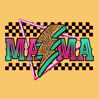 Mama Techno Lightning Bolt Vintage Hoodie | Teevron