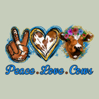 Peace Love Cows Ladies Tee | Teevron