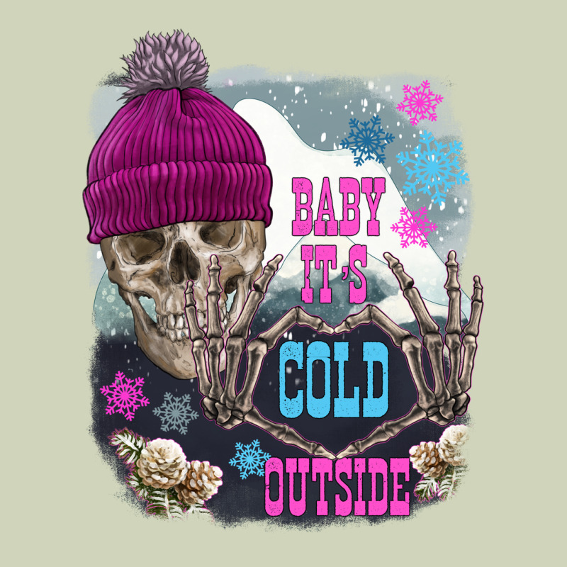 Skeleton Baby It's Cold Outside Heavyweight Hoodie by FaDigitalArtStudio | Teevron