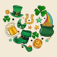 St. Patrick Heart Doodle Ladies Tee | Teevron
