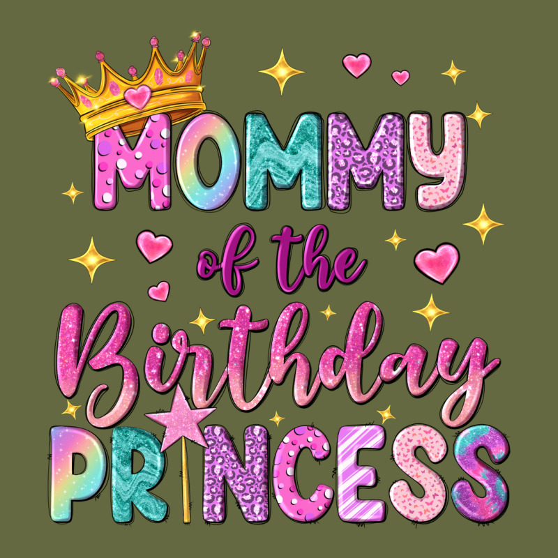 Mommy Of The Birthday Princess Long Sleeve Tee by NancyCooperArtShop | Teevron
