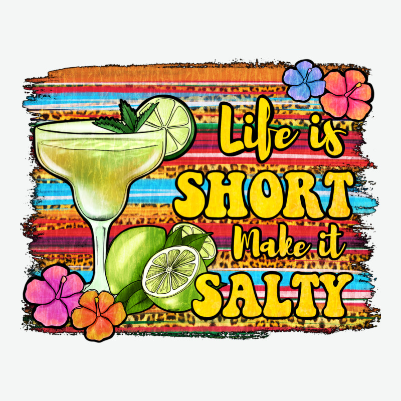 Life Is Short Make It Salty Urban Heavy Tee by Jasminsmagicworld | Teevron