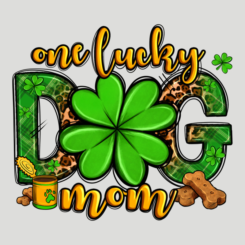 One Lucky Dog Mom St. Patrick's Zipper Hoodie by OliviaCreatesArt | Teevron