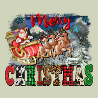 Merry Christmas Santa Sleigh Heavyweight Hoodie | Teevron