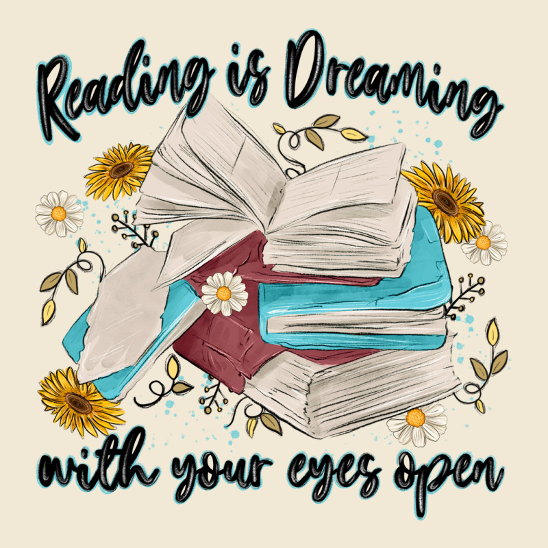 Reading Is Dreaming With Your Eyes Open Premium Tee by MaliasSmallBusiness | Teevron