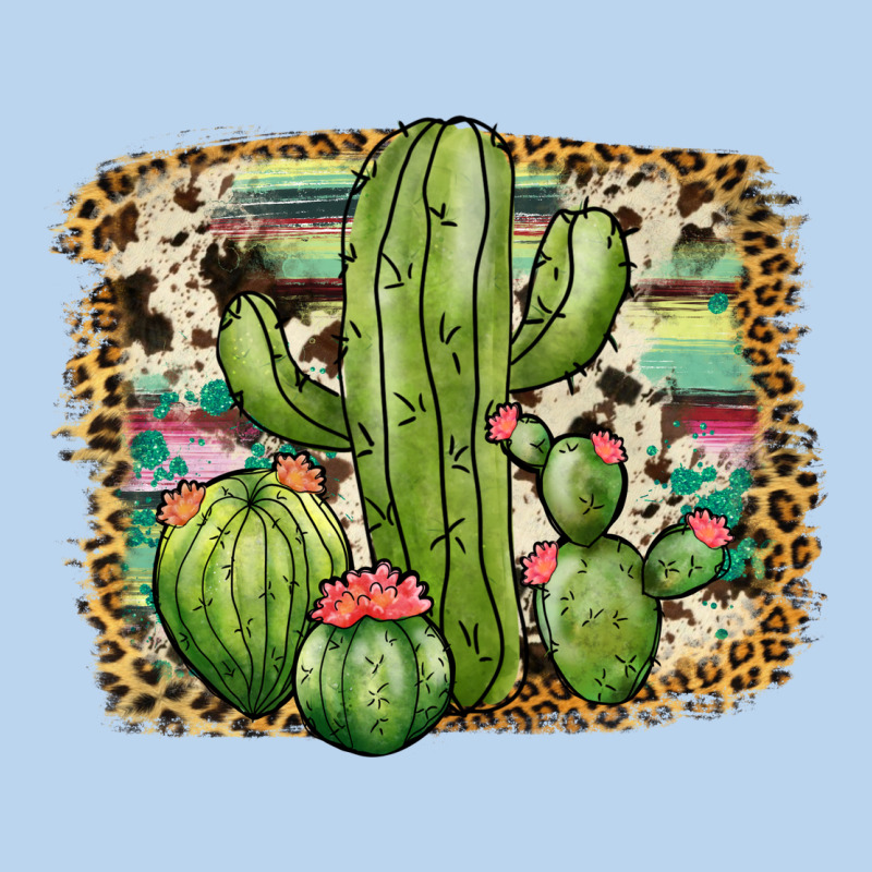 Serape Cowhide Cactus Classic Tee by JahusDesignShop | Teevron