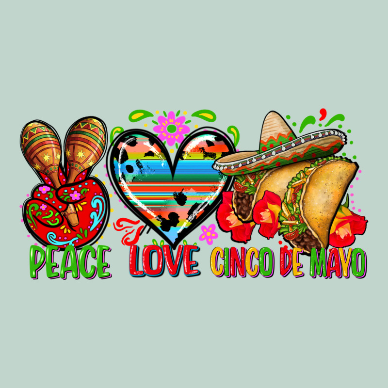 Peace Love Cinco De Mayo Zipper Hoodie by FaDigitalArtStudio | Teevron