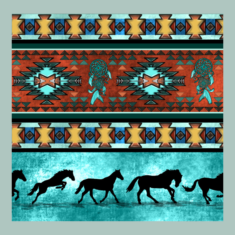 Native American Aztec Seamless Pattern Premium Sweatshirt by BundleAndBundleShop | Teevron