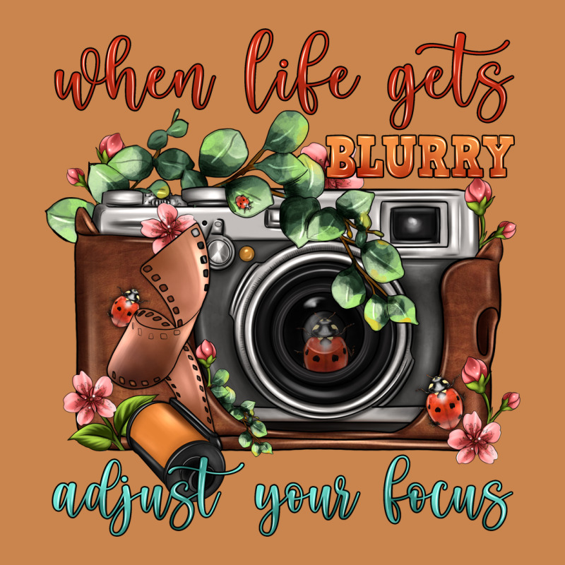 When Life Gets Blurry Adjust Your Focus Vintage Camera Heavyweight Hoodie by FaDigitalArtStudio | Teevron