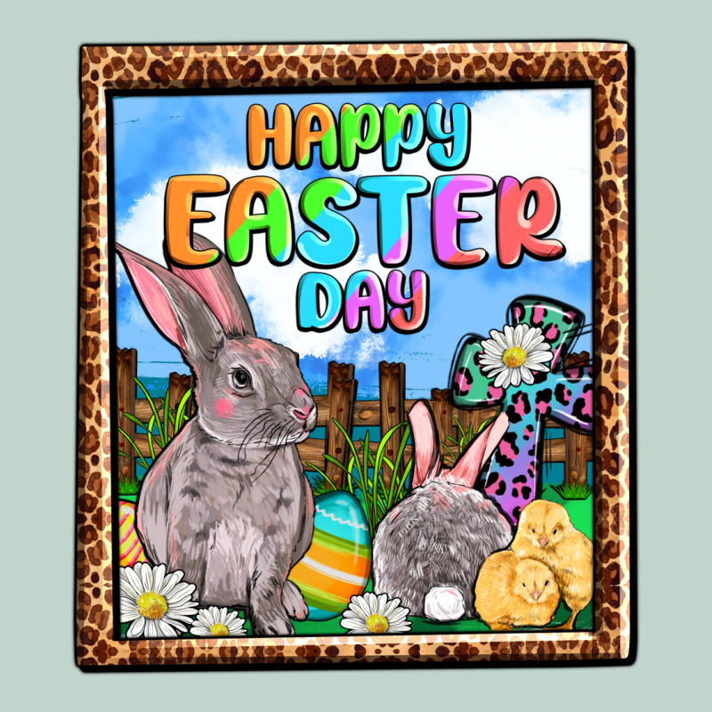 Happy Easter Day Zipper Hoodie by OliviaCreatesArt | Teevron