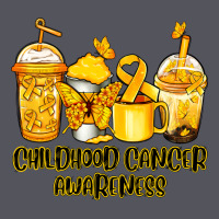Childhood Cancer Awareness Coffee Vintage Hoodie | Teevron