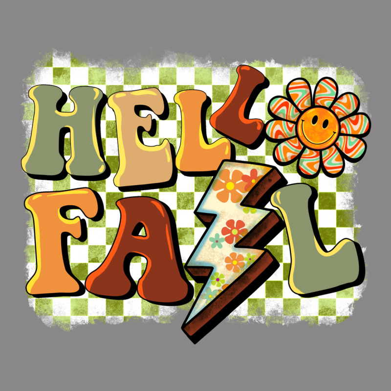 Groovy Hello Fall Vintage Tee by BarkalooDesign | Teevron