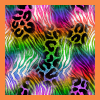 Neon Safari Seamless Pattern 2 Premium Sweatshirt | Teevron