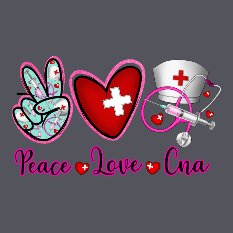 Peace Love Cna Vintage Hoodie by RanaPortraitStore | Teevron