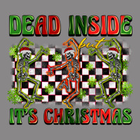 Dead Inside But It's Christmas Dancing Skeletons Vintage Tee | Teevron