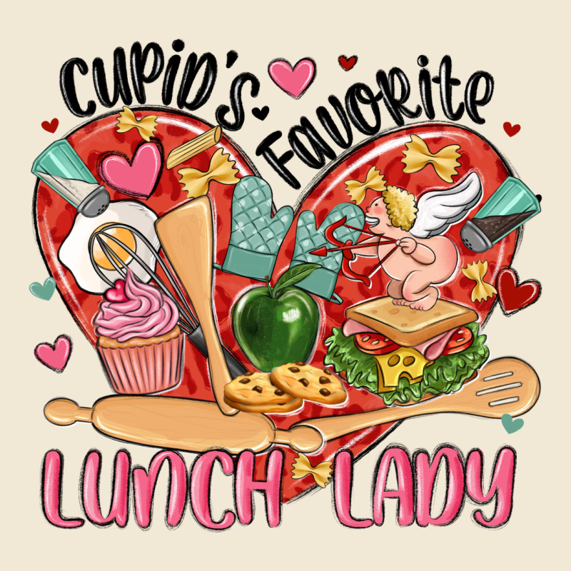 Cupids Favorite Lunch Lady Premium Tee by MaliasSmallBusiness | Teevron