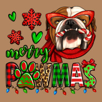 Merry Pawmas Christmas Bulldog Long Sleeve Tee | Teevron