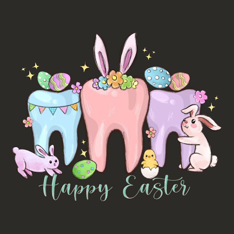 Happy Easter Teeth Heavy Core Tee by MaliasSmallBusiness | Teevron