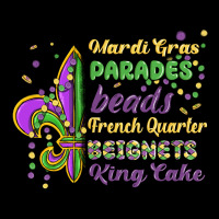 Mardi Gras Parades Beads French Quarter Beignets K Premium Tee | Teevron