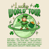 Lucky World Tour St. Patricks Day Ladies Tee | Teevron