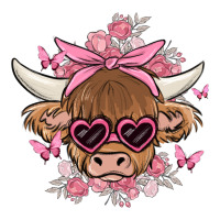 cow with flowers and butterflies | Teevron