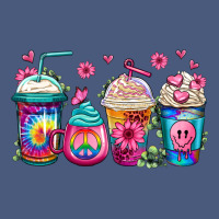 Tie Dye Hippie Coffee Cups Vintage Hoodie | Teevron