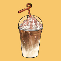 Iced Coffee With Cream Vintage Hoodie | Teevron