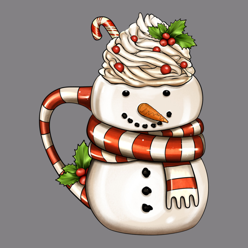 Christmas Snowman Coffee Cup Heavyweight Hoodie by FaDigitalArtStudio | Teevron