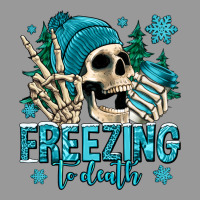 Freezing To Death Winter Skull Vintage Hoodie | Teevron