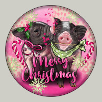 Pink Merry Christmas Pig Heavyweight Hoodie | Teevron