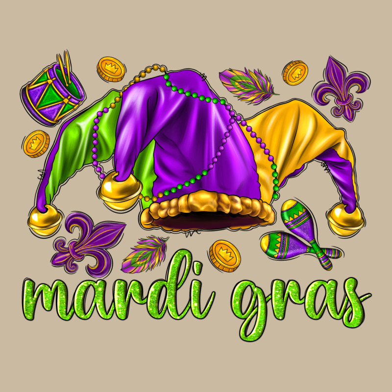 Mardi Gras With Jester Long Sleeve Tee by NancyCooperArtShop | Teevron