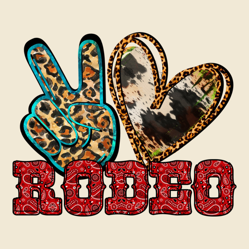 Peace Love Rodeo Ladies Tee by Jasminsmagicworld | Teevron