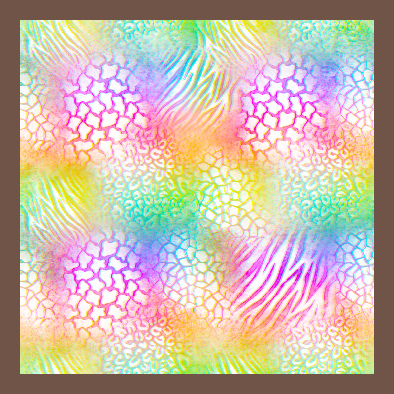 Neon Safari Seamless Pattern Premium Sweatshirt by BundleAndBundleShop | Teevron