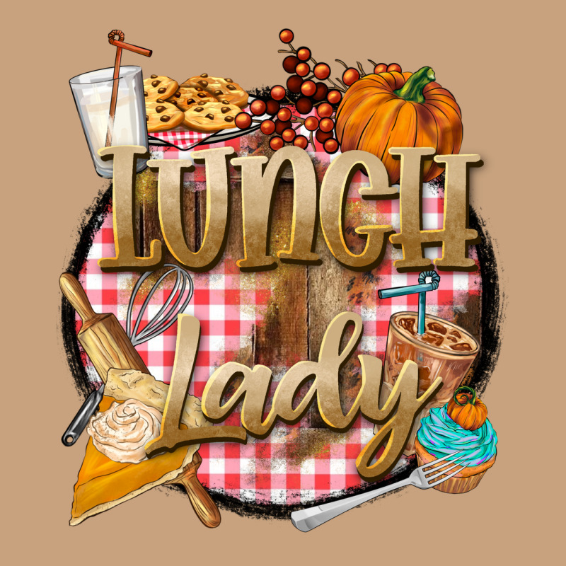 Fall  Lunch Lady Vintage Tee by BarkalooDesign | Teevron