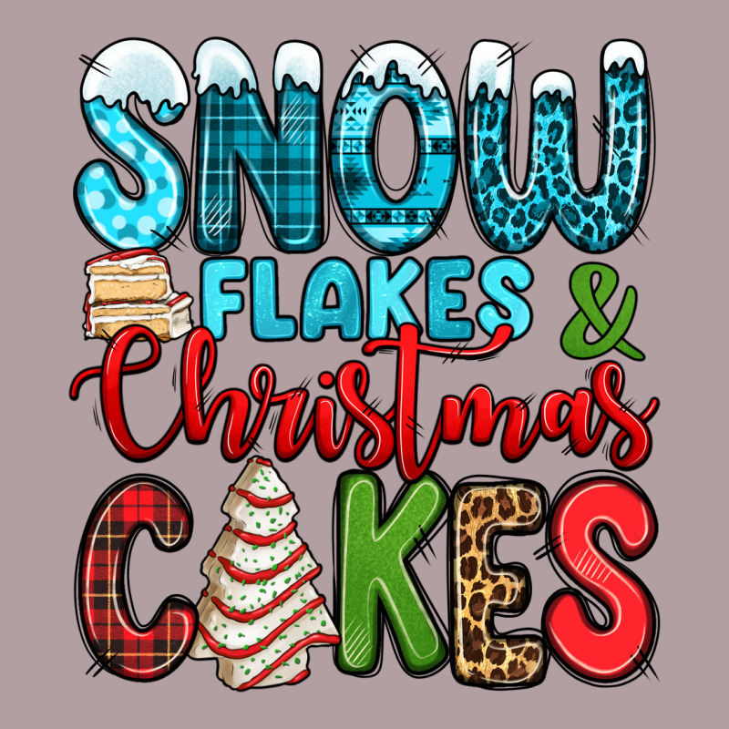 Snow Flakes And Christmas Cakes Vintage Hoodie by Jasminsmagicworld | Teevron