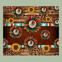 Seamless Mexican Sunflower Tumbler Design Urban Heavy Tee | Teevron