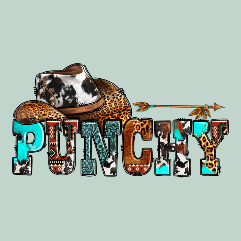 Western Cowboy Hat Punchy Zipper Hoodie by OliviaCreatesArt | Teevron
