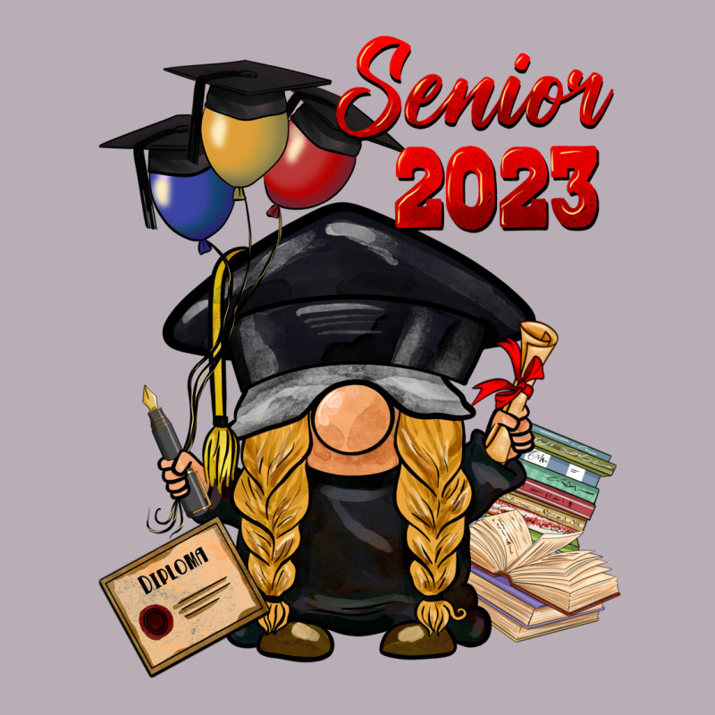 Senior 2023 Gnome Vintage Tee by BarkalooDesign | Teevron