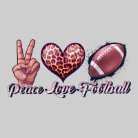 Peace Love Football Premium Tee | Teevron