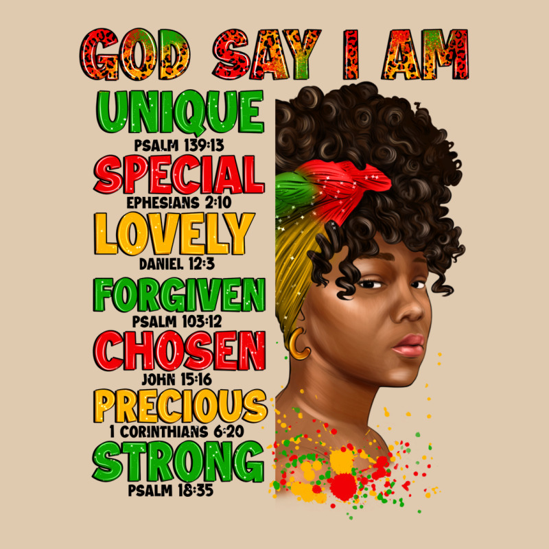 God Say I Am Juneteenth Afro Girl Classic Tee by Artiststas | Teevron