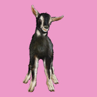 Hand Drawn Baby Alpine Goat Urban Hoodie | Teevron