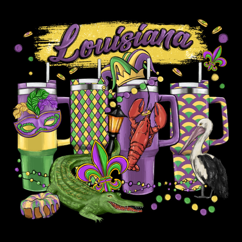 Obsessive Cup Disorder Mardi Gras Premium Tee by MaliasSmallBusiness | Teevron