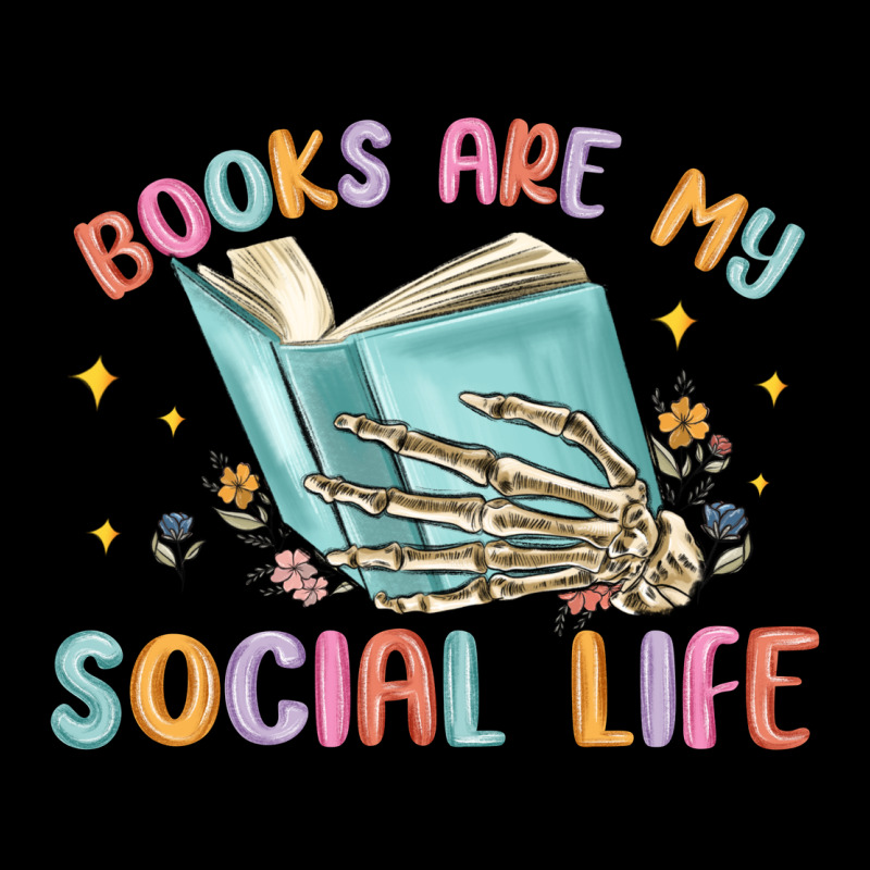 Books Are My Social Life Ladies Tee by MaliasSmallBusiness | Teevron