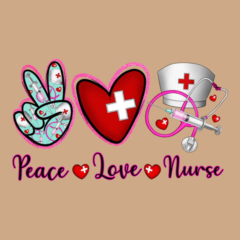 Peace Love Nurse Vintage Hoodie by RanaPortraitStore | Teevron
