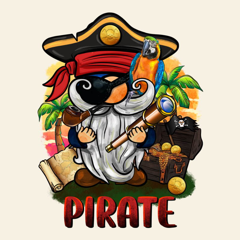 Pirate Gnome Vintage Tee by BarkalooDesign | Teevron