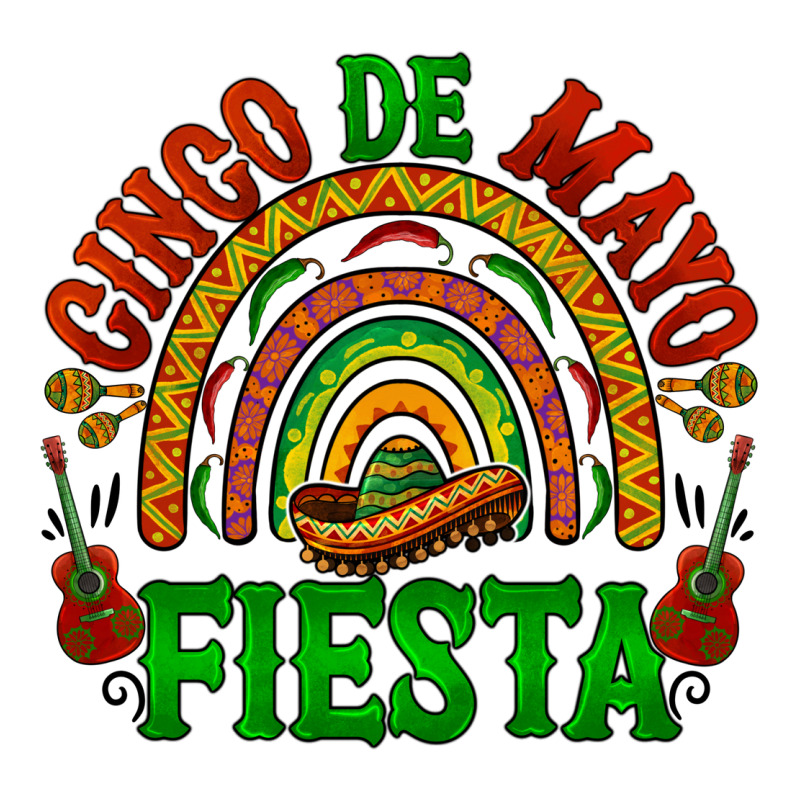 Cinco De Mayo Fiesta Rainbow Urban Heavy Tee by BarkalooDesign | Teevron