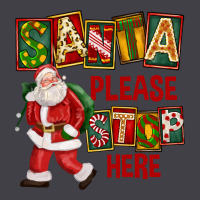 Santa Please Stop Here Heavyweight Hoodie | Teevron