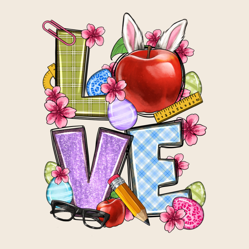 Easter Love Teacher Zipper Hoodie by OliviaCreatesArt | Teevron