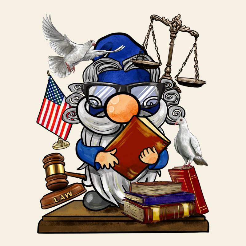 Judge  Gnome Vintage Tee by BarkalooDesign | Teevron
